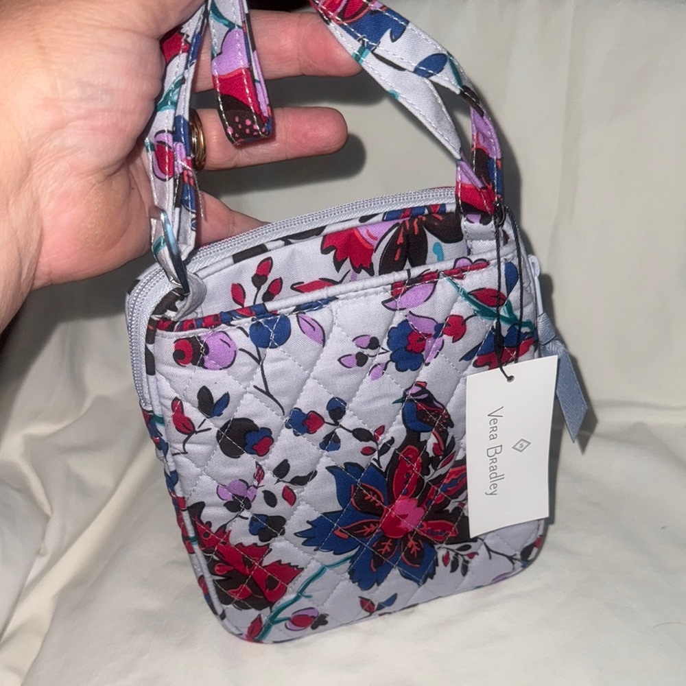 Vera Bradley RFID Floral Design Crossbody Bag - Picture 3 of 11